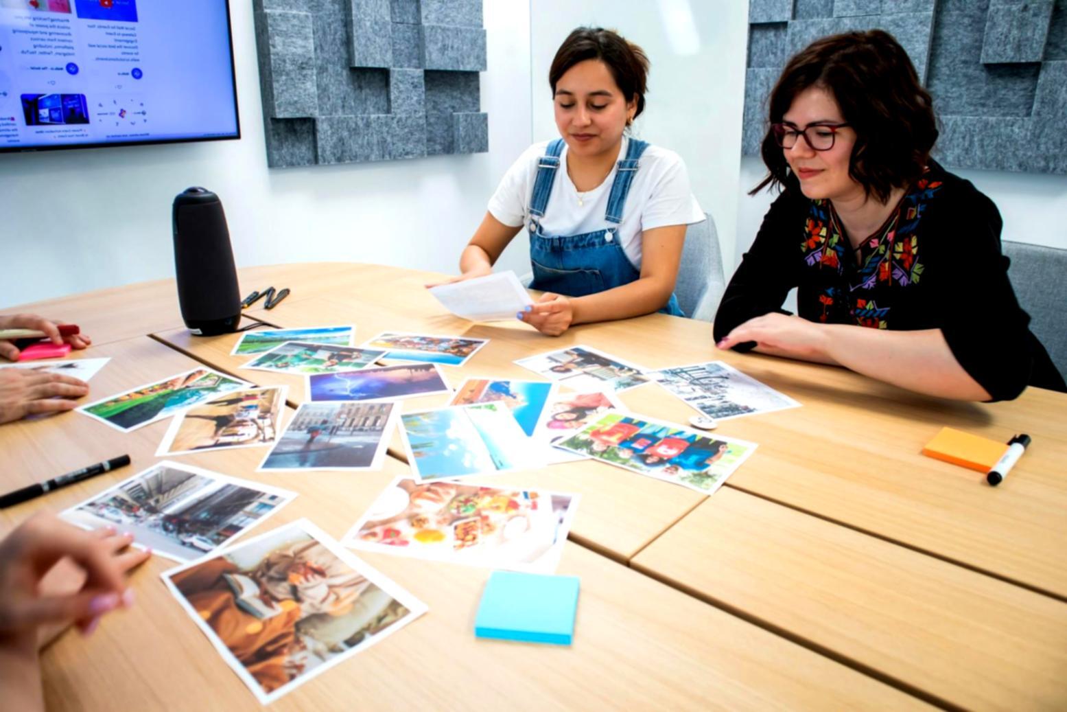 Session de travail créative avec notre équipe